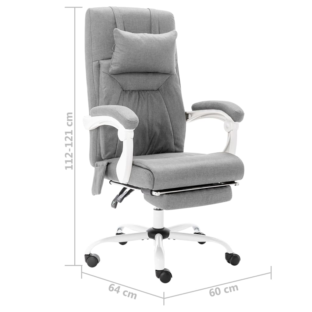 Silla De Oficina De Masaje De Tela