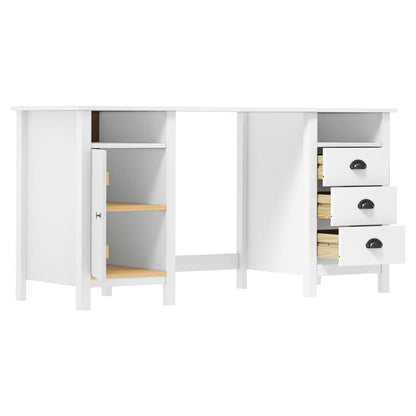 Escritorio Hill Range Madera De Pino 150X50X74 Cm