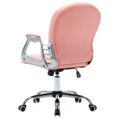 Silla De Oficina Giratoria De Cuero Sintético