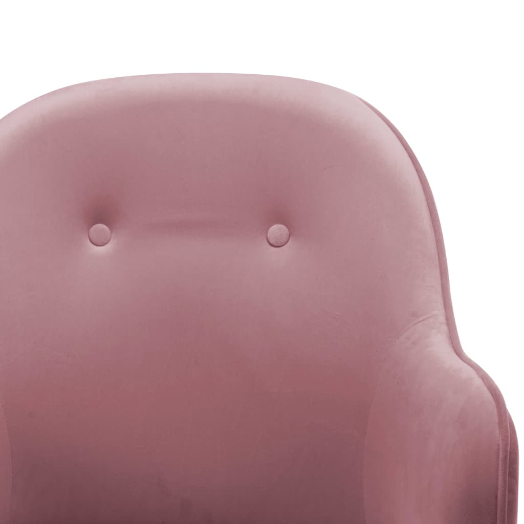 Silla Mecedora De Terciopelo