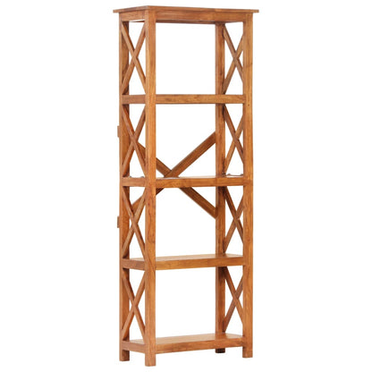 Estantería De Madera Maciza De Acacia Acabado Miel 60X30X