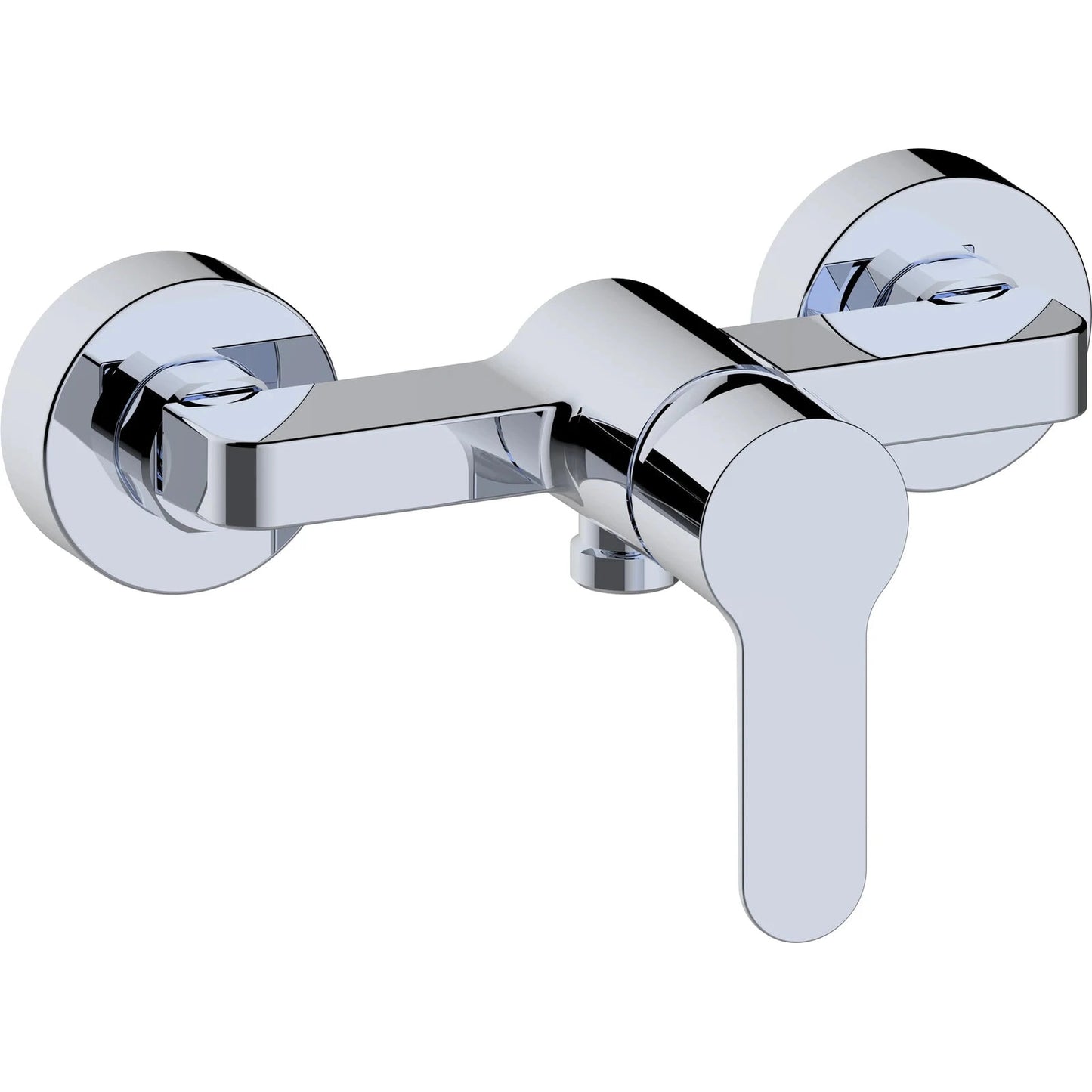Grifo de ducha monomando Stillo Kyra-N acabado cromo con conjunto de ducha de mano diseño ergonómico modernooffers