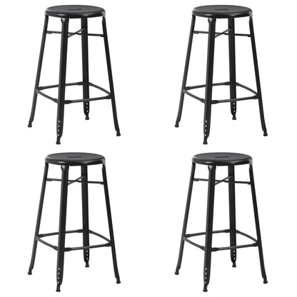 Taburetes De Cocina 6 Unidades Acero