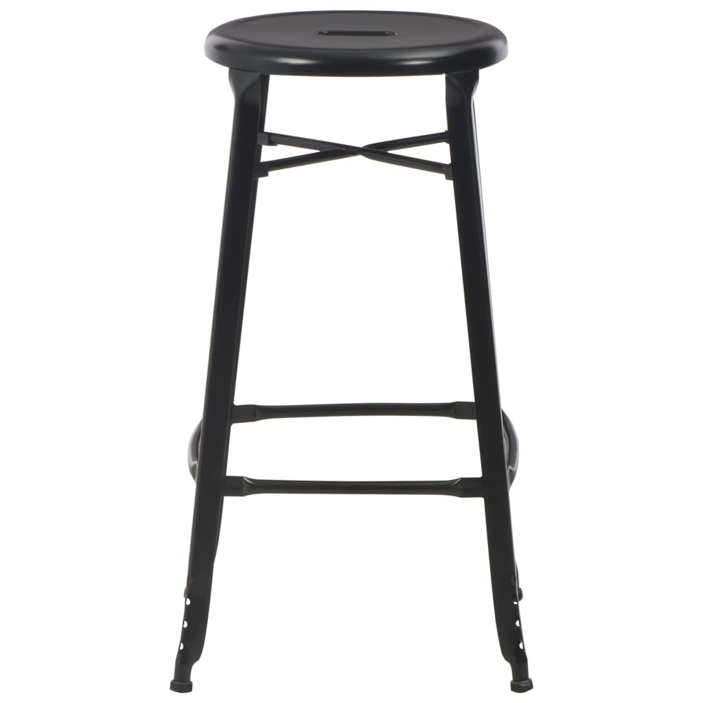 Taburetes De Cocina 6 Unidades Acero