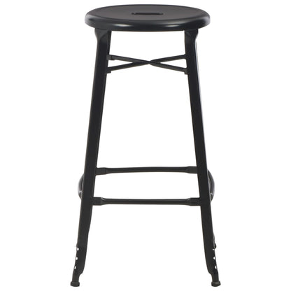Taburetes De Cocina 6 Unidades Acero