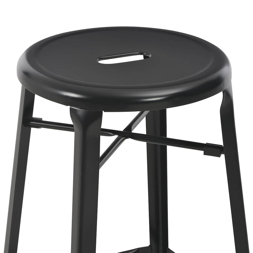 Taburetes De Cocina 6 Unidades Acero