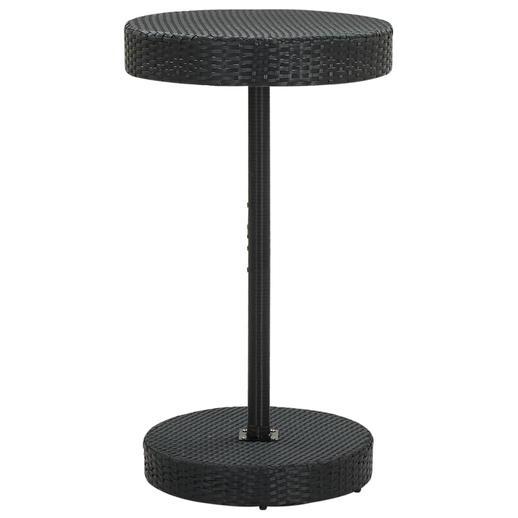 Mesa De Jardín De Ratán Sintético 60,5X106 Cm
