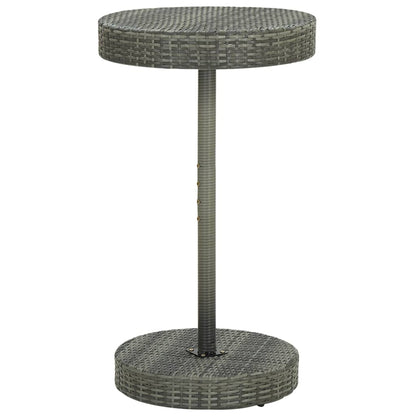 Mesa De Jardín De Ratán Sintético 60,5X106 Cm
