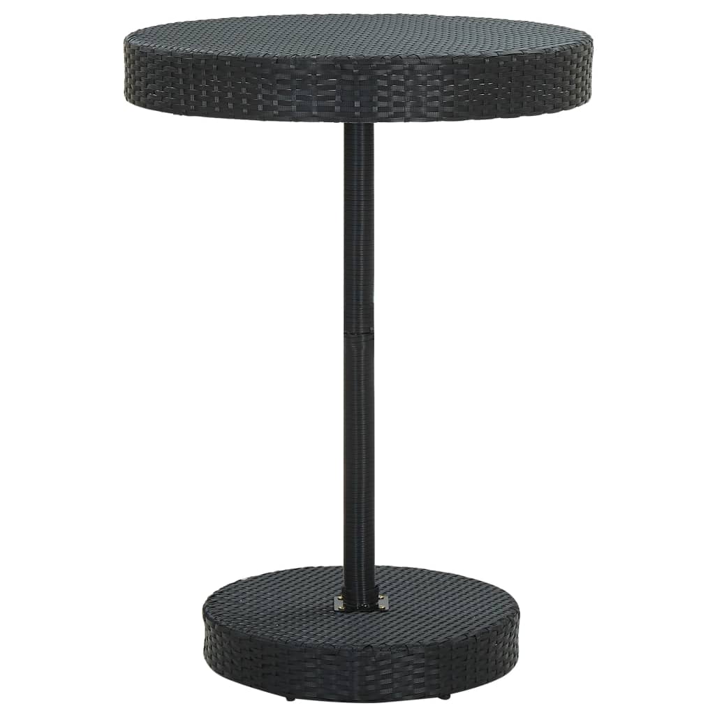 Mesa De Jardín De Ratán Sintético 75,5X106 Cm