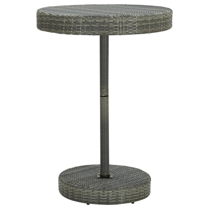 Mesa De Jardín De Ratán Sintético 75,5X106 Cm