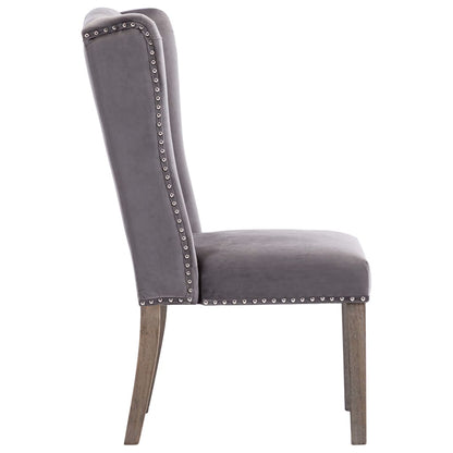 Silla De Comedor De Terciopelo
