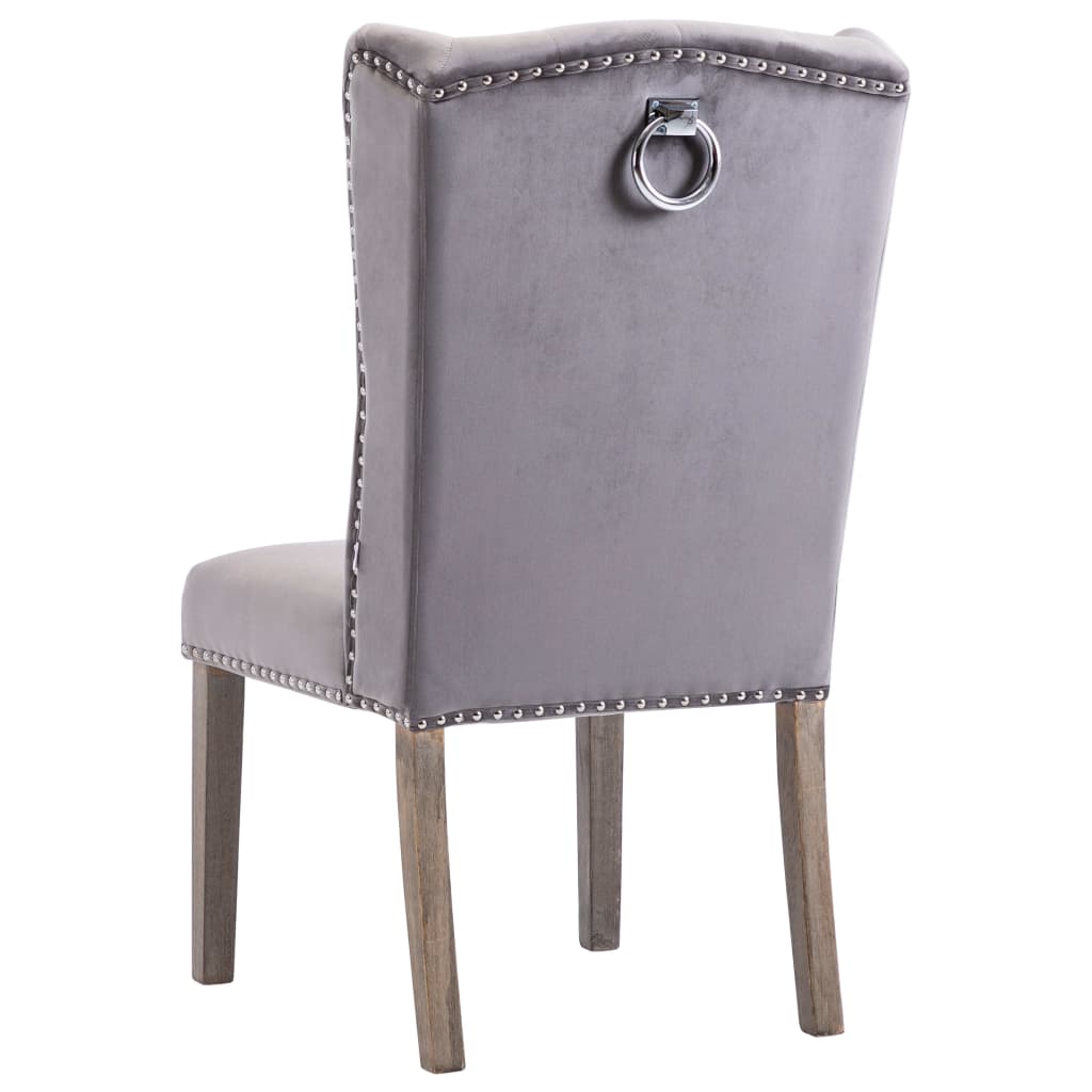 Silla De Comedor De Terciopelo