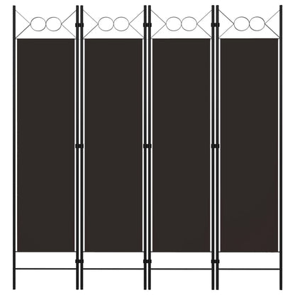 Biombo Divisor De 4 Paneles 160X180 Cm