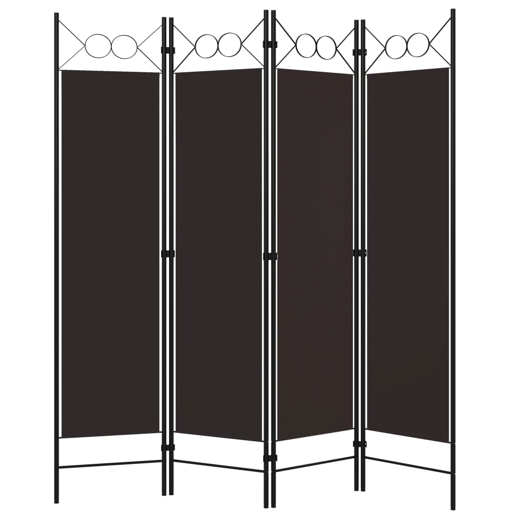 Biombo Divisor De 4 Paneles 160X180 Cm