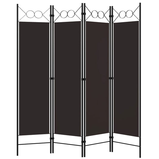 Biombo Divisor De 4 Paneles 160X180 Cm