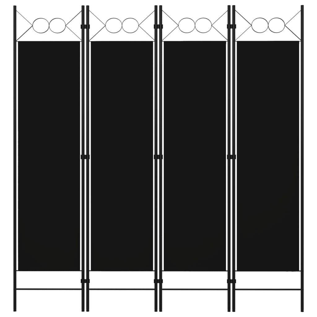 Biombo Divisor De 4 Paneles 160X180 Cm