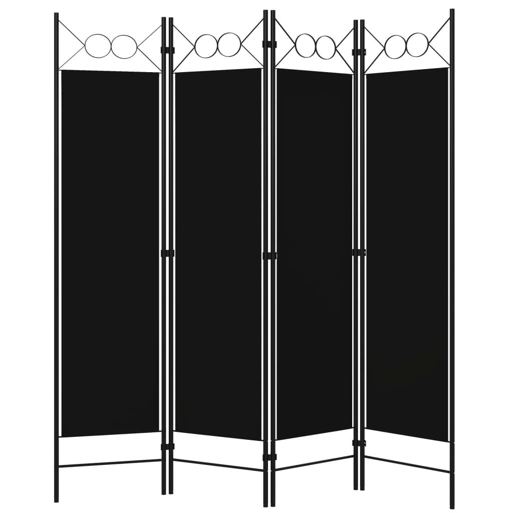 Biombo Divisor De 4 Paneles 160X180 Cm