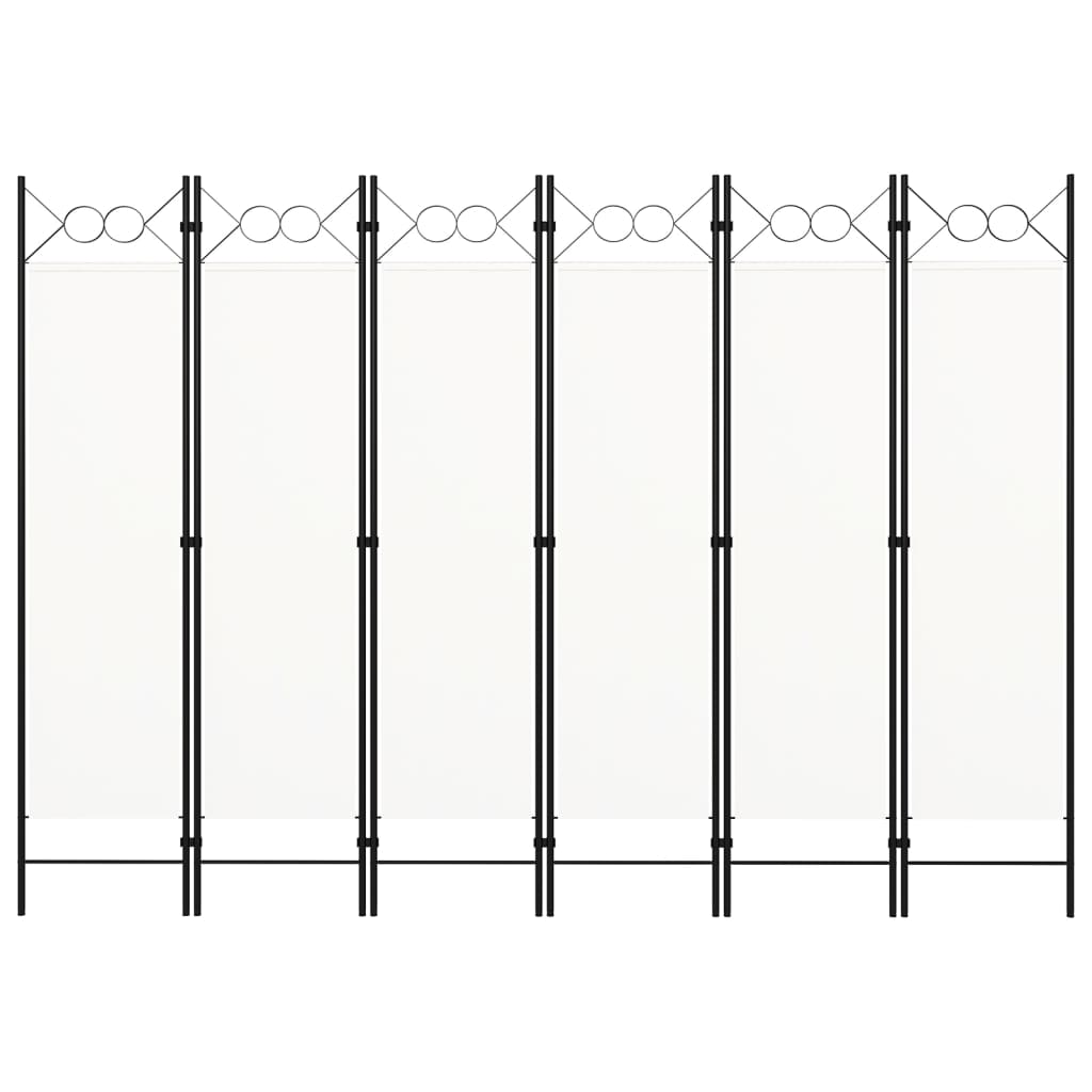 Biombo Divisor De 6 Paneles 240X180 Cm