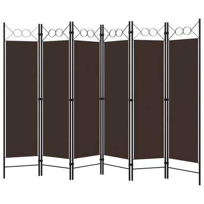 Biombo Divisor De 6 Paneles 240X180 Cm