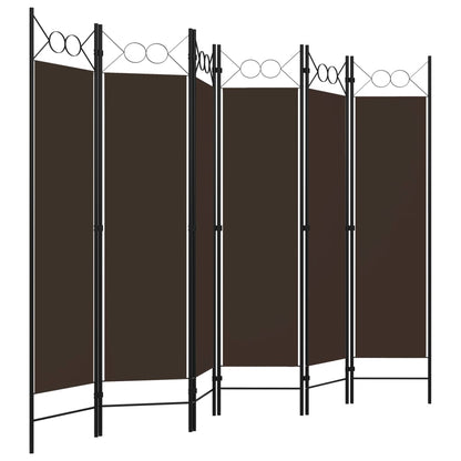 Biombo Divisor De 6 Paneles 240X180 Cm