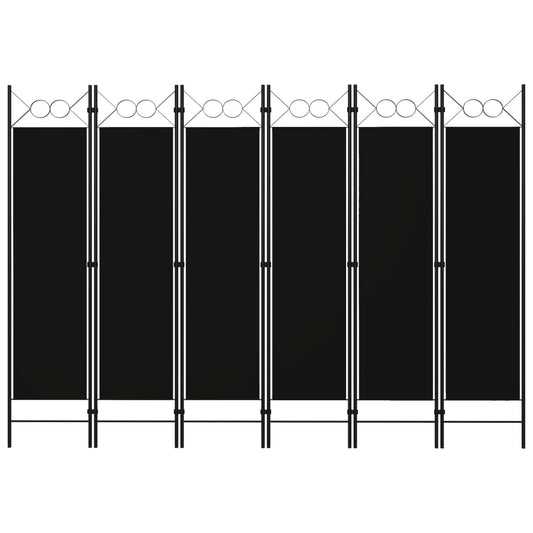 Biombo Divisor De 6 Paneles 240X180 Cm