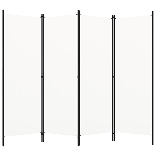 Biombo Divisor De 4 Paneles 200X180 Cm