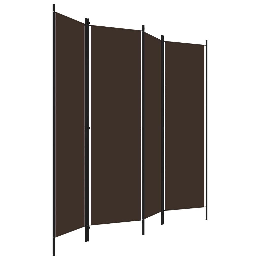 Biombo Divisor De 4 Paneles 200X180 Cm