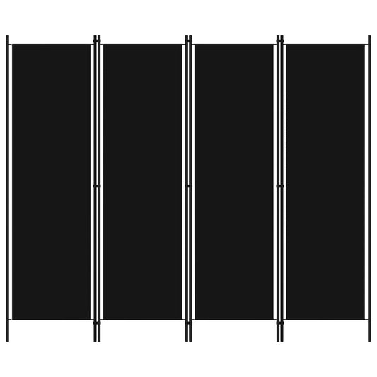 Biombo Divisor De 4 Paneles 200X180 Cm