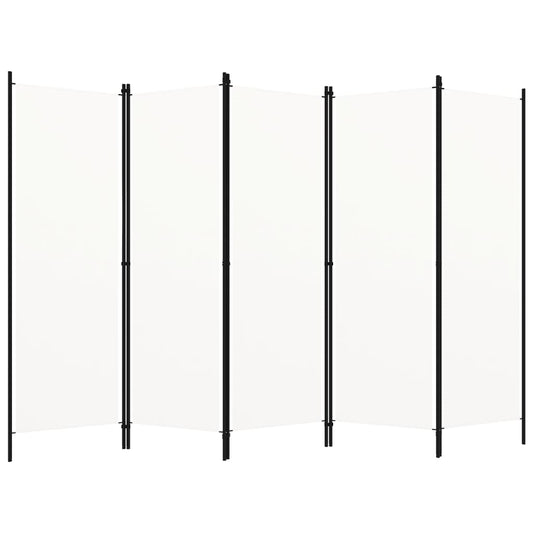 Biombo Divisor De 5 Paneles 250X180 Cm