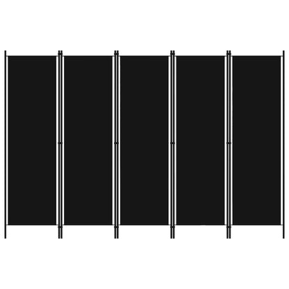 Biombo Divisor De 5 Paneles 250X180 Cm
