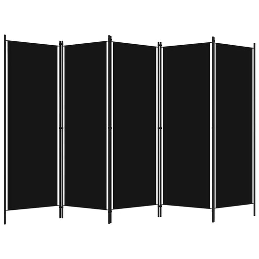 Biombo Divisor De 5 Paneles 250X180 Cm