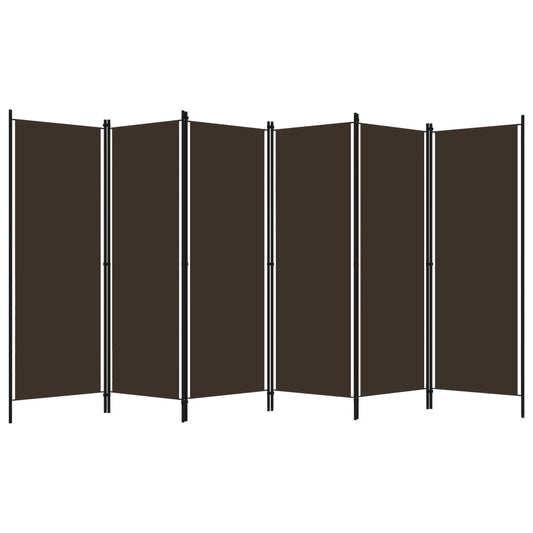 Biombo Divisor De 6 Paneles 300X180 Cm