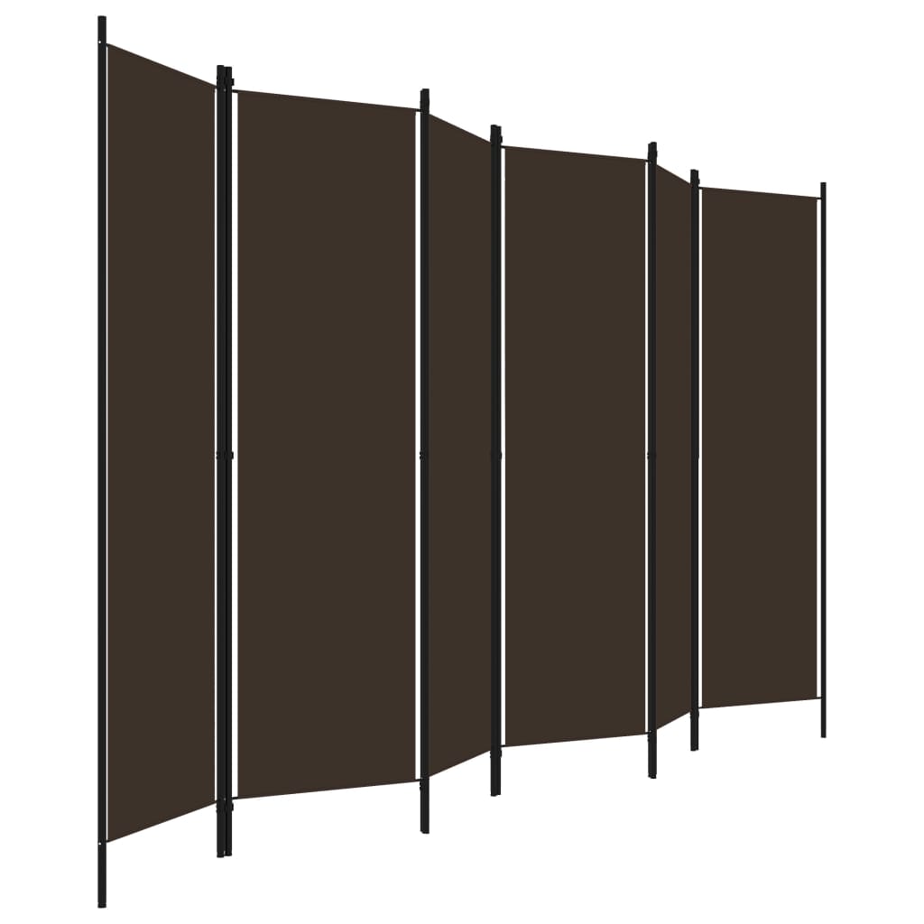 Biombo Divisor De 6 Paneles 300X180 Cm
