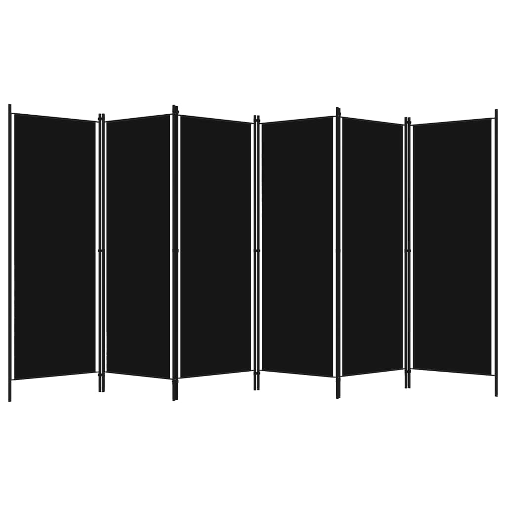 Biombo Divisor De 6 Paneles 300X180 Cm