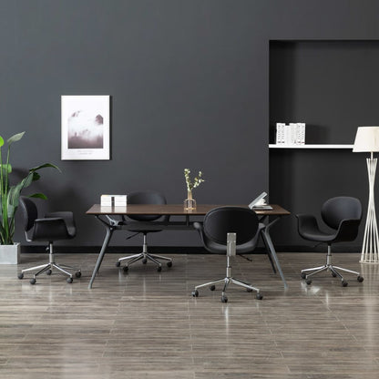 Sillas De Comedor Giratorias 4 Unidades Tela Color Gris Taupe