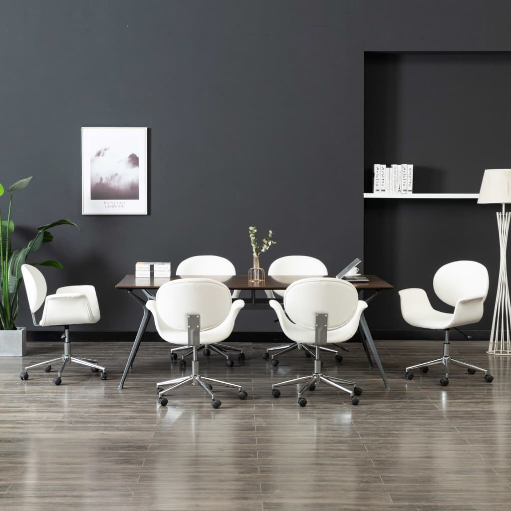 Sillas De Comedor Giratorias 4 Unidades Tela Color Gris Taupe