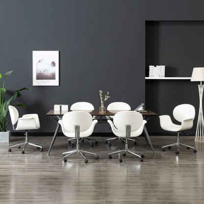 Sillas De Comedor Giratorias 4 Unidades Tela Color Gris Taupe