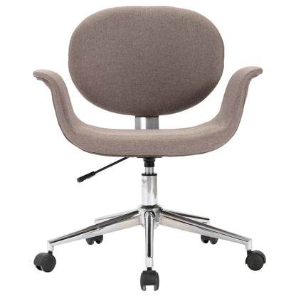 Sillas De Comedor Giratorias 4 Unidades Tela Color Gris Taupe