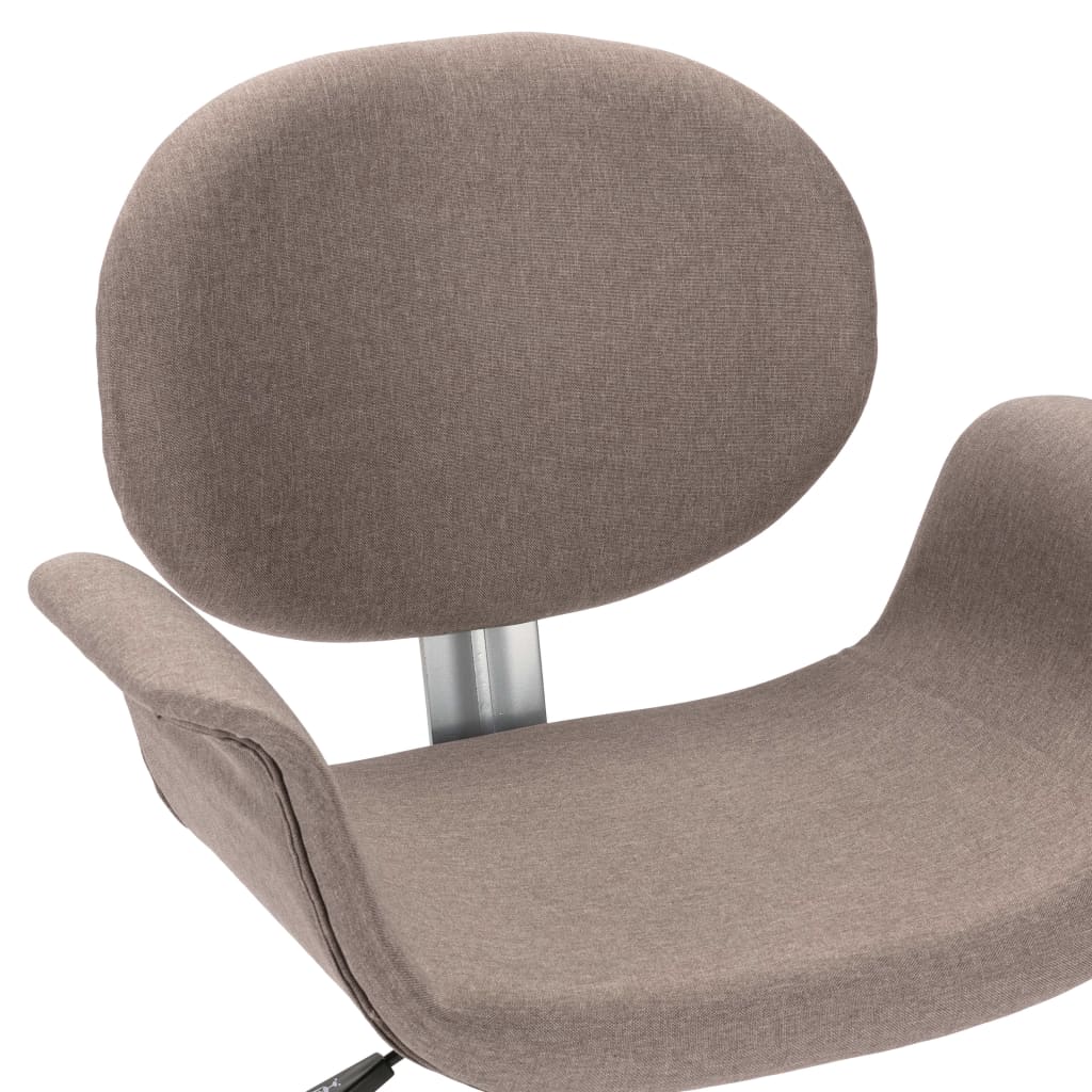 Sillas De Comedor Giratorias 4 Unidades Tela Color Gris Taupe