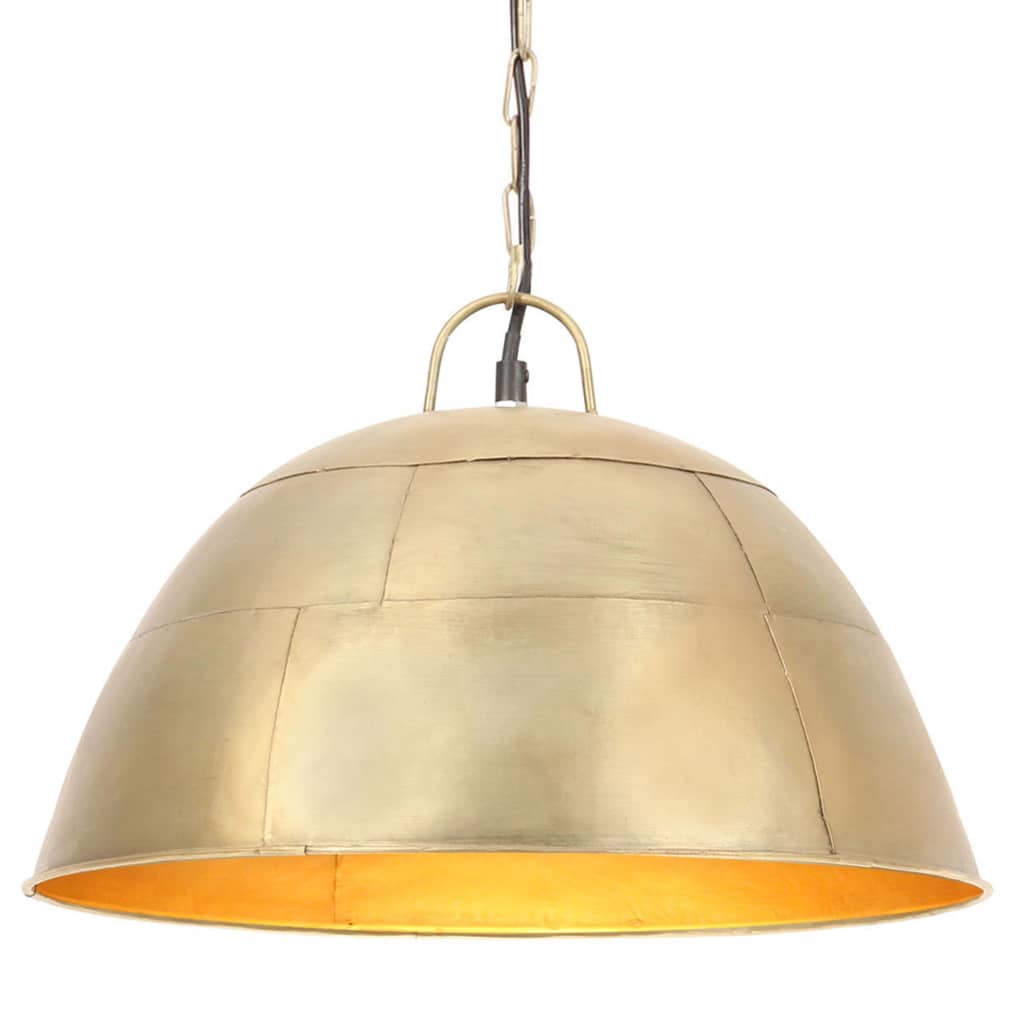 Lámpara Colgante Vintage Redonda 25 W Negra 41 Cm E27