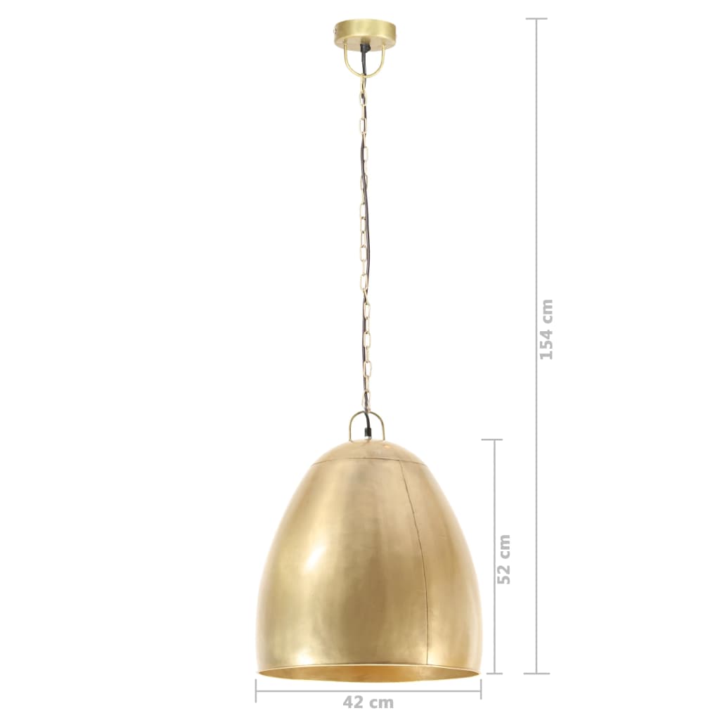 Lámpara Colgante Industrial Redonda 25 W 42 Cm E27