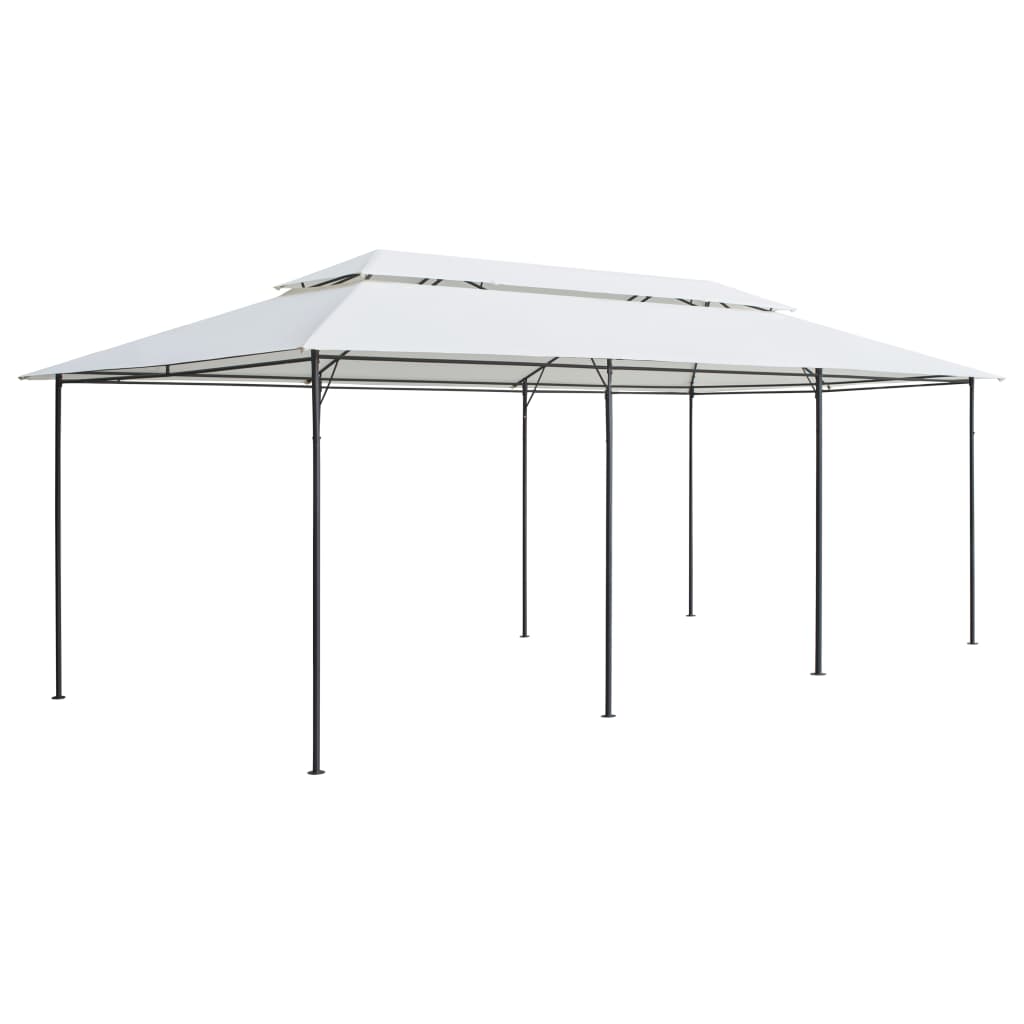 Cenador 600X298X270 Cm Blanco 180G/M²