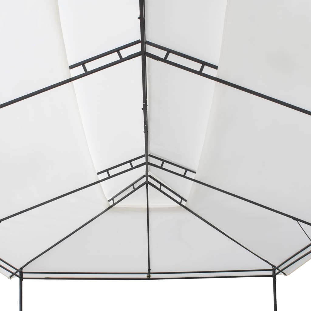 Cenador 600X298X270 Cm Blanco 180G/M²