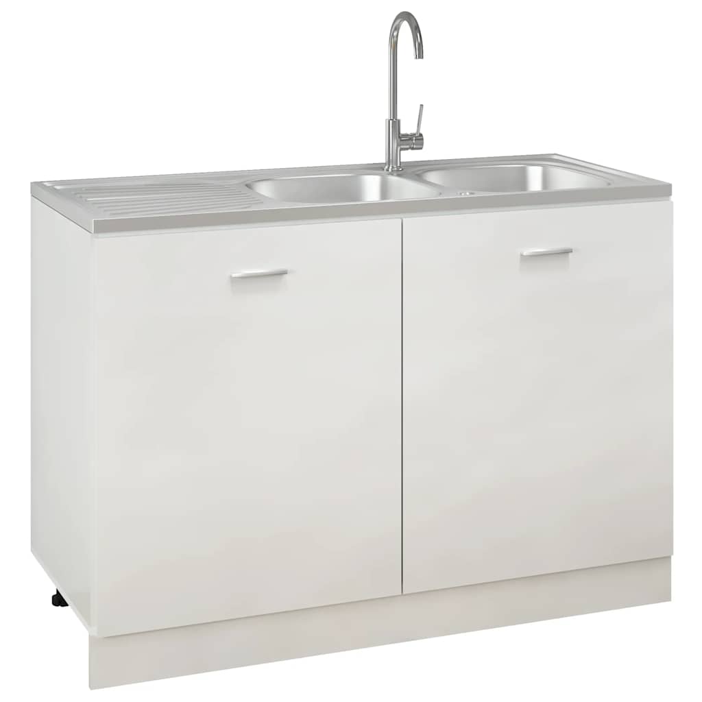 Fregadero De Cocina Doble Seno Acero Inoxidable