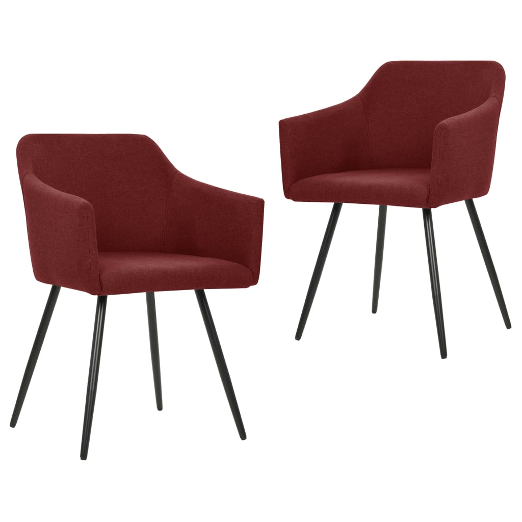 Sillas De Comedor 6 Unidades Tela