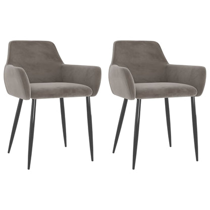 Sillas De Comedor 4 Unidades Terciopelo