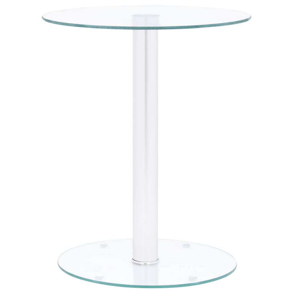 Mesa De Centro De Vidrio Templado 40 Cm