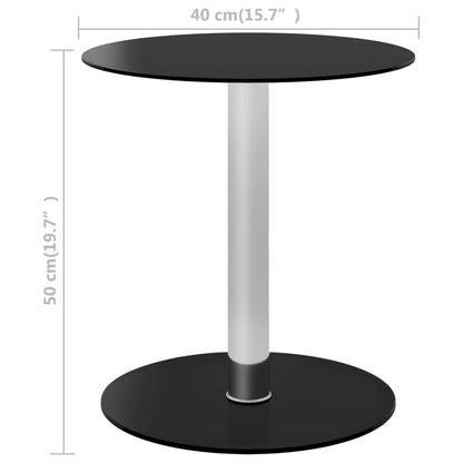 Mesa De Centro De Vidrio Templado 40 Cm