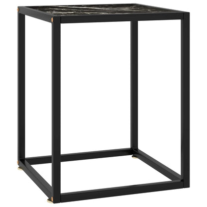 Mesa De Centro Negra Con Vidrio