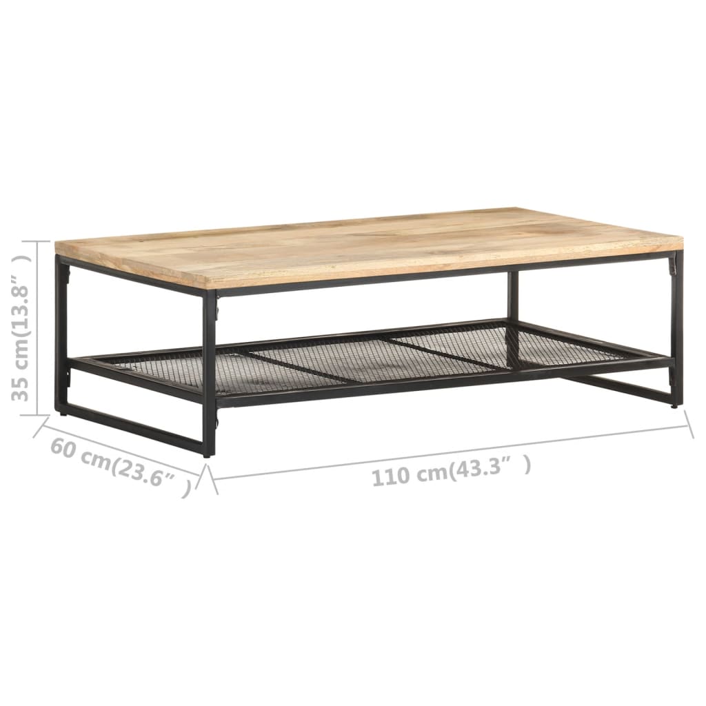 Mesa De Centro De 110X60X35 Cm